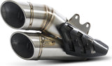 Tubo De Escape Con Homologación Acústica Acero - Zard Compatible Con Ducati Xdiavel (2016-2020)