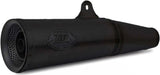 Tubo De Escape Con Homologación Acústica Zuma Acero Negro Copa Aluminio Negro - Zard Compatible Con Ducati Monster 797 (2017-2019)