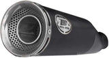 Tubo De Escape Con Homologación Acústica Zuma Acero Negro Copa Aluminio - Zard Compatible Con Ducati Scrambler 800 Desert Sled (2017-2019)