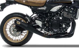 Sistema De Escape Completo Con Catalizador Y Homologación Acústica Titano Negro - Zard Compatible Con Kawasaki Z 900 Rs (2018-2020)