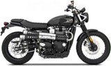 Tubo De Escape Con Homologación Acústica Six Days Acero - Zard Compatible Con Triumph Scrambler 900 (2017-2023)