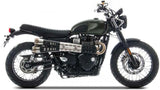 Tubo De Escape Con Homologación Acústica Conical Acero - Zard Compatible Con Triumph Scrambler 900 (2017-2023)