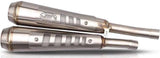 Tubo De Escape Con Homologación Acústica Conical Acero - Zard Compatible Con Triumph Scrambler 900 (2017-2023)