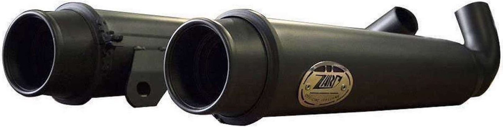 Exhaust Tip With Noise Certification Steel Black - Zard Compatible With Triumph Street Twin 900 (2016-2020)