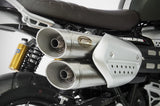 Tubo De Escape Con Homologación Acústica Acero - Zard Compatible Con Triumph Scrambler 1200 (2019-2020)