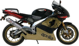 Tubo De Escape Sin Catalizador Y Con Homologación Acústica Oval Acero - Mivv Compatible Con Aprilia Rsv 1000 (1998-2003)