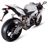 Non-Catalytic Exhaust Tip With Sound Certification Gp Carbon - Mivv Compatible With Aprilia Rsv4 (2009-2016)