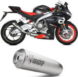 Sistema De Escape Completo Con Catalizador Y Homologación Acústica X-M1 Titano - Mivv Compatible Con Aprilia Rs 660 (2020-2024)
