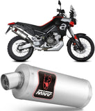 Tubo De Escape Con Homologación Acústica Dakar Acero - Mivv Compatible Con Aprilia Tuareg 660 (2022-2024)