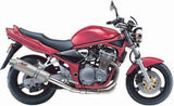 Tubo De Escape Con Homologación Acústica Oval Acero - Mivv Compatible Con Suzuki Gsf 600 Bandit (2000-2004)