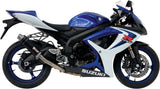Non-Catalytic Exhaust Tip With Sound Certification Gp Carbon - Mivv Compatible With Suzuki Gsx-R 750 (2006-2007)