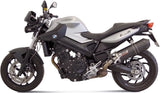 Tubo De Escape Con Homologación Acústica Oval Carbono Carbono - Mivv Compatible Con Bmw F 800 Gt (2009-2020)