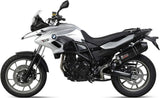 Tubo De Escape Con Homologación Acústica Oval Carbono Carbono - Mivv Compatible Con Bmw F 700 Gs (2012-2017)