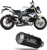 Tubo De Escape Con Homologación Acústica Mk3 Carbono - Mivv Compatible Con Bmw S 1000 R (2017-2020)