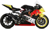 Tubo De Escape Con Homologación Acústica Gppro Acero Negro - Mivv Compatible Con Bmw S 1000 Rr (2017-2018)