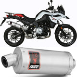 Tubo De Escape Con Homologación Acústica Dakar Acero - Mivv Compatible Con Bmw F 750 Gs (2018-2024)