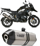Tubo De Escape Con Homologación Acústica Speed Edge Titano Carbono - Mivv Compatible Con Bmw R 1250 Gs - Adventure (2019-2023)