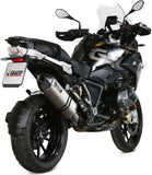 Tubo De Escape Con Homologación Acústica Speed Edge Acero Carbono - Mivv Compatible Con Bmw R 1250 Gs Adventure (2019-2023)
