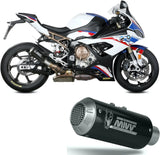 Tubo De Escape Con Homologación Acústica Mk3 Carbono - Mivv Compatible Con Bmw S 1000 Rr (2019-2024)