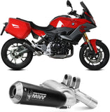 Tubo De Escape Con Homologación Acústica X-M1 Acero Negro - Mivv Compatible Con Bmw F 900 Xr (2020-2024)