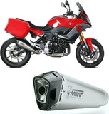 Tubo De Escape Con Homologación Acústica Delta Race Acero Carbono - Mivv Compatible Con Bmw F 900 Xr (2020-2024)
