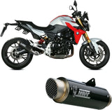 Tubo De Escape Con Homologación Acústica Gppro Carbono - Mivv Compatible Con Bmw F 900 R (2020-2024)
