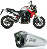 Tubo De Escape Con Homologación Acústica Delta Race Acero Carbono - Mivv Compatible Con Bmw F 900 R (2020-2024)