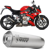 Non-Catalytic Exhaust Tip With Sound Certification X-M1 Titanium - Mivv Compatible With Bmw S 1000 R (2021-2024)