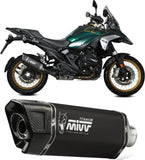 Tubo De Escape Con Homologación Acústica Sr-1 Titano Negro - Mivv Compatible Con Bmw R 1300 Gs (2024)