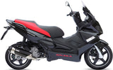 Complete Non-Catalytic Exhaust System With Sound Certification Urban Stainless Steel - Mivv Compatible With Gilera Nexus 300 (2008-2013)