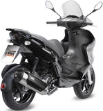 Complete Non-Catalytic Exhaust System With Sound Certification Urban Stainless Steel - Mivv Compatible With Gilera Runner 200 (2008-2012)