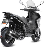 Sistema De Escape Completo Con Catalizador Y Homologación Acústica Urban Acero - Mivv Compatible Con Aprilia Sr Max 300 (2012-2016)