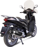 Sistema De Escape Completo Sin Catalizador Y Con Homologación Acústica Urban Acero - Mivv Compatible Con Honda Sh 300 (2007-2014)