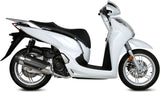 Sistema De Escape Completo Sin Catalizador Y Con Homologación Acústica Urban Acero - Mivv Compatible Con Honda Sh 300 (2015-2016)