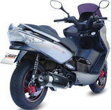 Complete Catalytic Exhaust System With Sound Certification Urban Stainless Steel - Mivv Compatible With Kymco Xciting 300 (2007-2014)