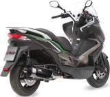 Sistema De Escape Completo Sin Catalizador Y Con Homologación Acústica Urban Acero - Mivv Compatible Con Kawasaki J 300 (2014-2016)