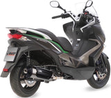 Complete Catalytic Exhaust System With Sound Certification Urban Stainless Steel - Mivv Compatible With Kawasaki J 300 (2014-2016)