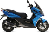 Complete Non-Catalytic Exhaust System With Sound Certification Urban Stainless Steel - Mivv Compatible With Kymco K-Xct 300 (2012-2016)