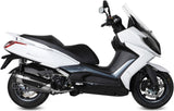 Complete Non-Catalytic Exhaust System With Sound Certification Urban Stainless Steel - Mivv Compatible With Kymco Downtown 350 (2015-2016)