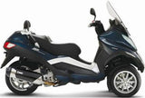Sistema De Escape Completo Sin Catalizador Y Con Homologación Acústica Urban Acero - Mivv Compatible Con Piaggio Mp3 400 (2007-2011)