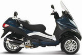 Sistema De Escape Completo Con Catalizador Y Homologación Acústica Urban Acero - Mivv Compatible Con Piaggio Mp3 400 (2007-2011)