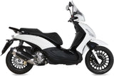 Sistema De Escape Completo Sin Catalizador Y Con Homologación Acústica Urban Acero - Mivv Compatible Con Piaggio Beverly 125 (2014-2016)