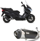 Sistema De Escape Completo Con Catalizador Y Homologación Acústica Urban Acero - Mivv Compatible Con Suzuki Uh 200 Burgman (2007-2015)
