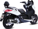 Complete Non-Catalytic Exhaust System With Sound Certification Urban Stainless Steel - Mivv Compatible With Mbk Kilibre 300 (2003)