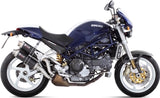 Dual Exhaust System With Sound Certification Gp Carbon - Mivv Compatible With Ducati Monster S4R (2003-2005)