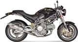 Escape Doble Con Homologación Acústica Oval Acero - Mivv Compatible Con Ducati Monster 800 (2003-2005)