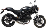 Escape Doble Sin Catalizador Con Homologación Acústica Gp Carbono - Mivv Compatible Con Ducati Monster 695 (2006-2008)