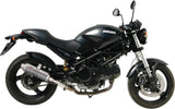 Escape Doble Sin Catalizador Con Homologación Acústica Oval Acero - Mivv Compatible Con Ducati Monster 695 (2006-2008)