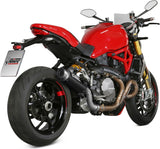 Catalytic Exhaust Tip With Sound Certification Gppro Carbon - Mivv Compatible With Ducati Monster 821 (2018-2020)