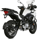 Tubo De Escape Con Homologación Acústica Delta Race Acero Carbono - Mivv Compatible Con Benelli Trk 502 (2017-2024)